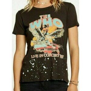 Chaser Gray Graphic Tee THE WHO Live in Concert 82